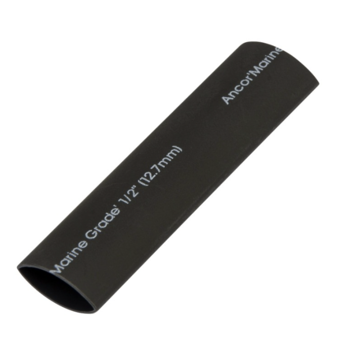 Ancor 305103 - Adhesive Lined Heat Shrink Tubing, Black
