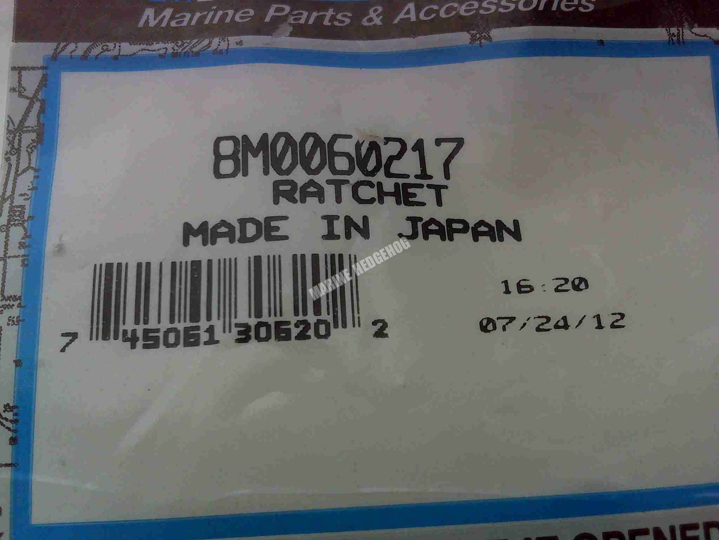 Quicksilver 8m0060217 - Ratchet