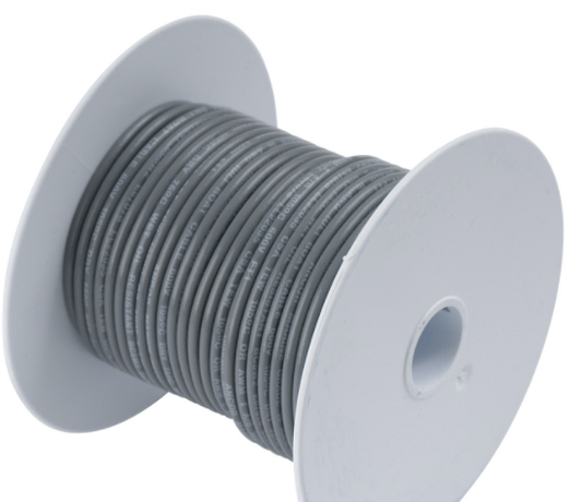 Ancor Marine Grade 106010 - Tinned Copper Primary Wire 12ga. Black per foot