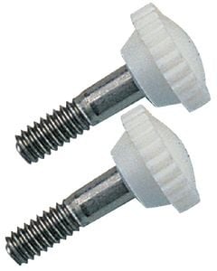 Seadog 2732991 - Nylon Head Screw 1/4-20 x 7/8” white, pair