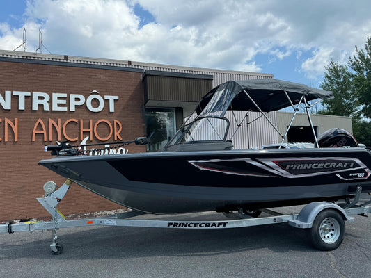 PRINCECRAFT SPORT 185 BLACK 2024 (Trailer Included!)