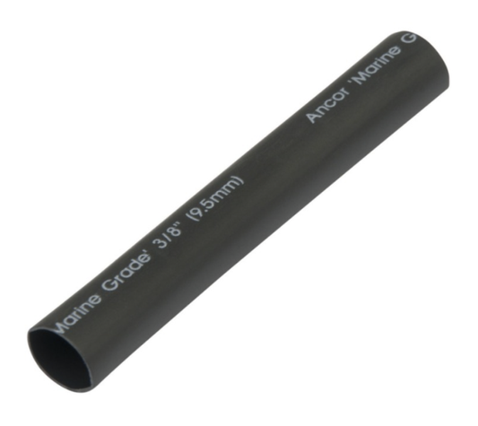 Ancor 304103 - Adhesive Lined Heat Shrink Tubing, Black