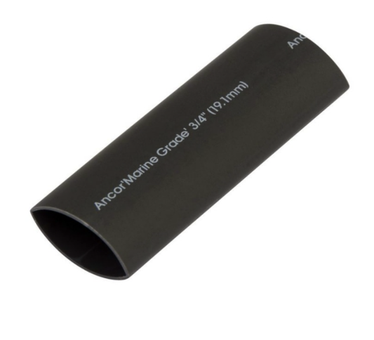 Ancor 306103 - Adhesive Lined Heat Shrink Tubing, Black 