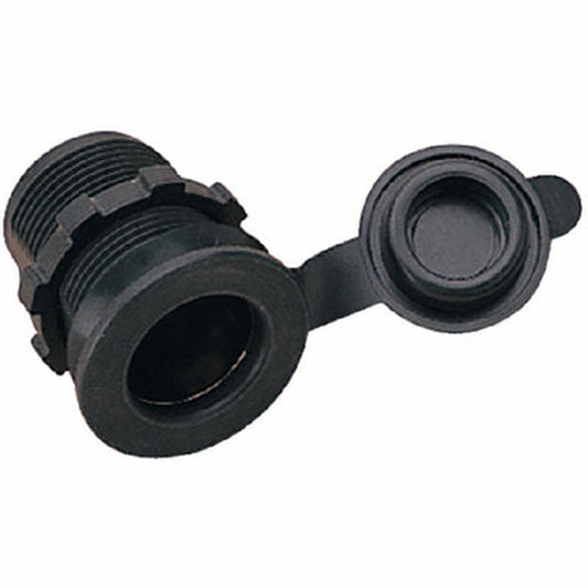 Sea-Dog Line 354-4261151 - Deluxe Power Socket &amp; Cap Only, 12V