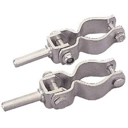 Seadog 5820701 -  Heavy Duty Zinc Plated Steel Clamp-On Oar Lock Pair 1/2” Shaft